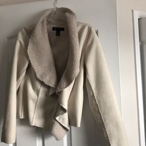 Tan suede like jacket